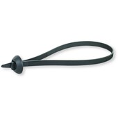 Chassisband mit Rundkopf 375x7,6 mm schwarz